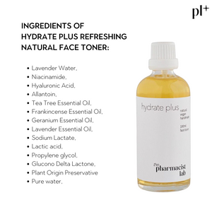 Hydrate Plus Natural Refreshing Face Toner