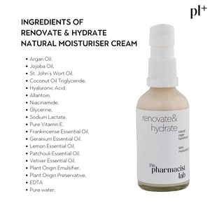 Renovate & Hydrate Natural Moisturising Face Cream